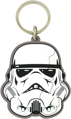 Picture of Disney Star Wars Storm Trooper Helmet Laser Keychain