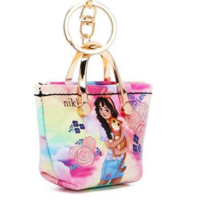 Picture of Nicole Lee  Lovely Clara Small Handbag shape Coin Purse Keychain