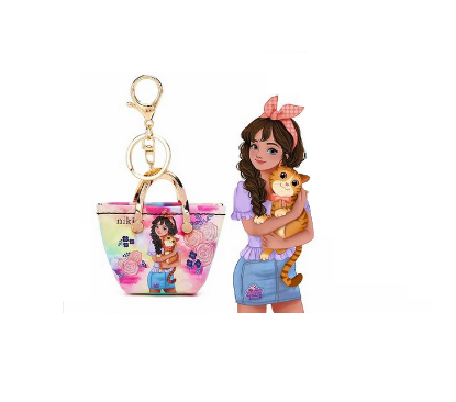 Picture of Nicole Lee  Lovely Clara Small Handbag shape Coin Purse Keychain