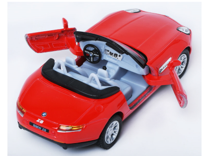 Picture of Kinsmart BMW Z8 Die-Cast Car with Openable Doors, Multi Color