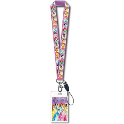 Picture of Disney Princess Lanyard with ID Badge Holder