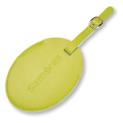 Picture of Samsonite Large Vinyl Id Tag Vivid Green