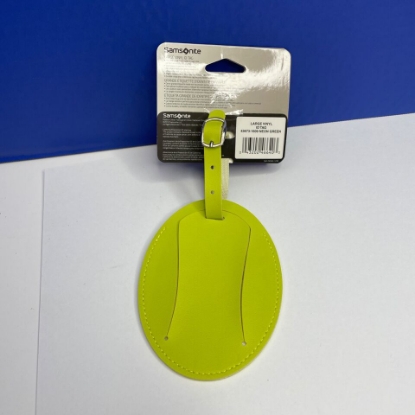 Picture of Samsonite Large Vinyl Id Tag Vivid Green