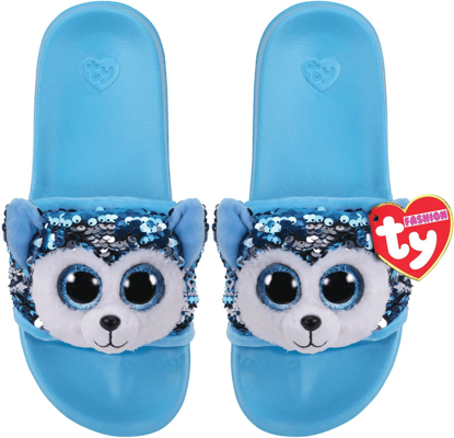 Picture of Ty Slush The Dog  Fashion Sequin Pool Slides Midium