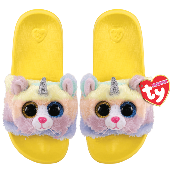 Picture of Ty HEATHER the Cat Kids Fashion Pool Slides Size Small (11-13)