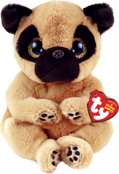 Picture of Ty Beanie Bellies Izzy Tan Dog 6" Plush Doll