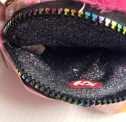 Picture of Ty Fantasia Unicorn Mini Purse Pink