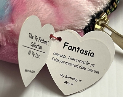 Picture of Ty Fantasia Unicorn Mini Purse Pink