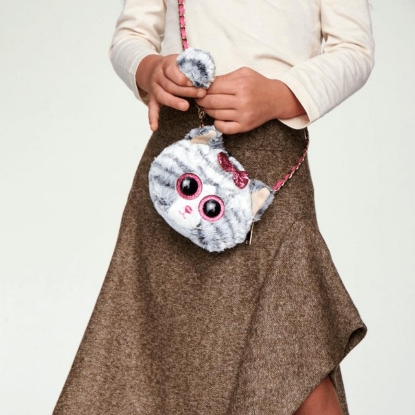 Picture of Ty Kiki Striped Cat Mini Purse