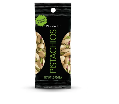 Picture of Wonderful Pistachios Roasted & Salted 1.5 oz
