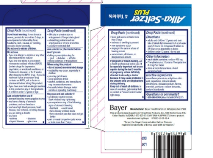 Picture of Alka-Seltzer Plus Cold Sparkling Original 4 Tablets