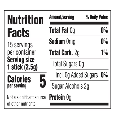 Picture of Extra Sweet Watermelon Sugar Free Chewing Gum Single Pack 15 Stick