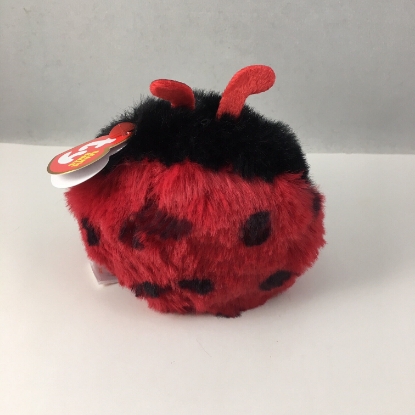 Picture of Ty Beanie Balls Izzy Red Ladybug