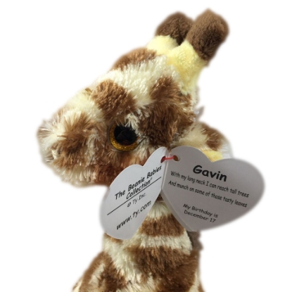 Picture of Ty Gavin Brown Spotted Giraffe Medium