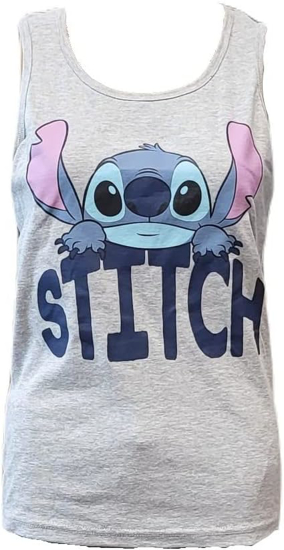 Picture of Disney Stitch Women's Tank Top Grey Medium