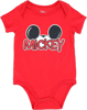 Picture of Disney Mickey Mouse Red Short Sleeve Onesie for Infant 12 Months