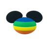 Picture of Disney Stitch Face and Mickey Rainbow Antenna Topper
