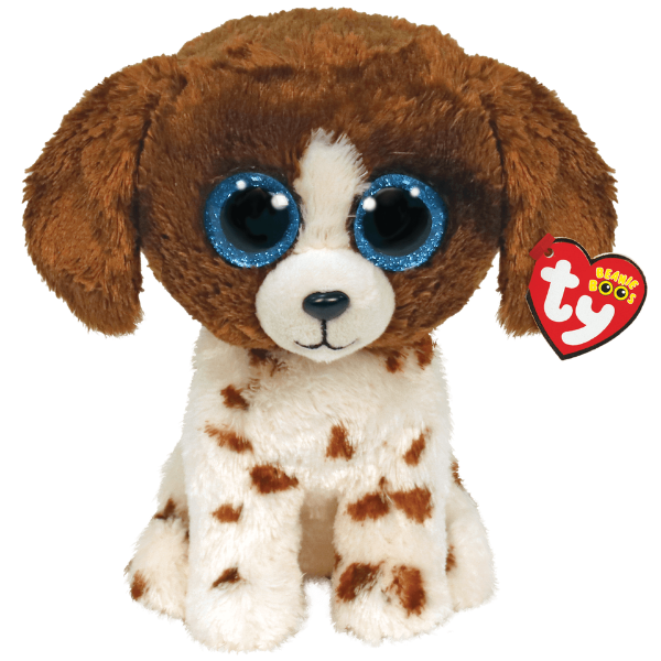 Picture of Ty Muddles Brown and White Dog