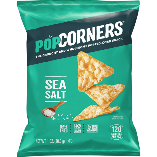 Picture of Popcorners Popped-Corn Snack with Sea Salt 1 oz Pack