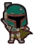 Picture of Disney Star Wars Boba Fett Enamel Pin