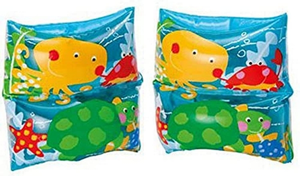 Picture of INTEX Swimming Inflatable Arm Floating Bands  (Multicolor)