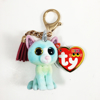 Picture of Ty Heather the Cat Mini Boos Metal Key Clip