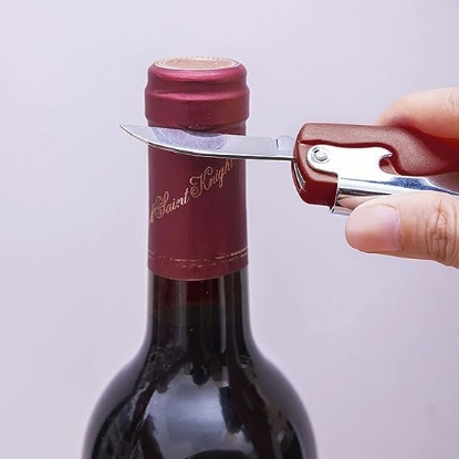 Picture of Deluxe Waiter's Corkscrew Wine Bottle Opener