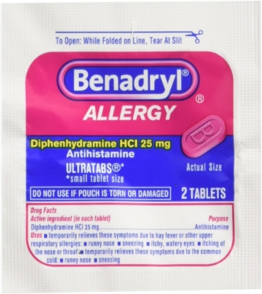 Picture of Benadryl Allergy Ultratabs 2 pouches