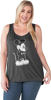 Picture of Disney Mickey Mouse Womens Plus Size Sleeveless Tank Top