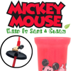 Picture of Disney Mickey Mouse Buddy Sips Water Tumbler with 3D Character Head Straw Drinkware 1 Count