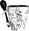Picture of Disney Mickey Mouse Drawing Sketch 11oz Mug With Spoon