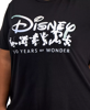Picture of Disney 100 Years of Wonder Adult Black Tee Unisex