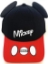 Picture of Disney Mickey Mouse Ears Adult Baseball Cap Black Red One Size