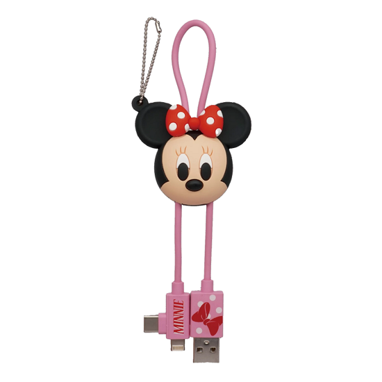 Picture of Disney Minnie 3d Foam Usb Cable Bag Clip