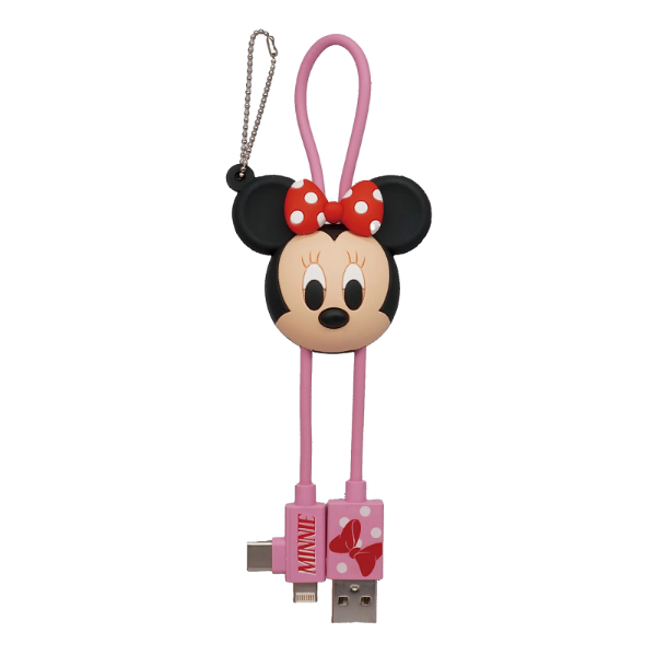 Picture of Disney Minnie 3d Foam Usb Cable Bag Clip