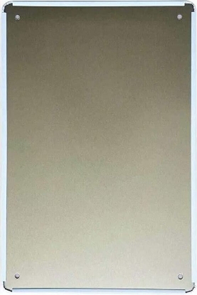 Picture of Metal Tin Warning Sign No Trespassing