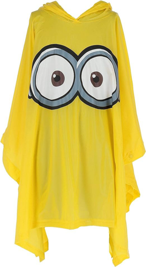 Picture of Disney Youth Poncho Raincoat One Eyed Minion Yellow