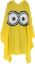 Picture of Disney Youth Poncho Raincoat One Eyed Minion Yellow
