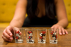 Picture of Disney Minnie Mouse Classic Poses 4-Pack Mini Shot Glass Set 1.5 Ounces