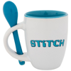 Picture of Disney Lilo & Stitch Character Name Ceramic Espresso Mug with Spoon 11oz