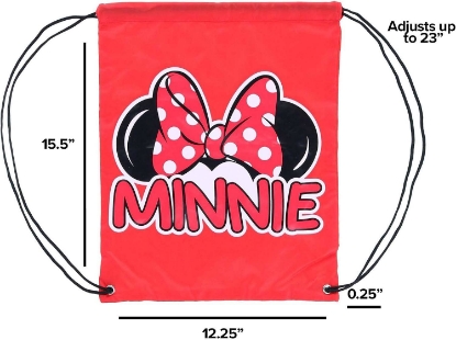 Picture of Disney Minnie Mouse Ears Drawstring Tote Bag