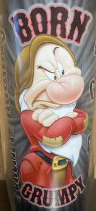 Picture of Disney Grumpy Born Travel Tumbler Mug