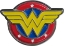 Picture of DC Comics Wonder Woman Colored Logo Pewter Lapel Pin