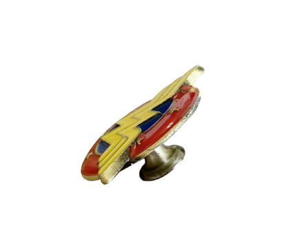 Picture of DC Comics Wonder Woman Colored Logo Pewter Lapel Pin