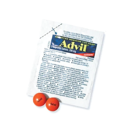 Picture of Advil Ibuprofen Tablets 200 mg Pain Reliever/Fever Reducer (NSAID) 6 Coated Tablets