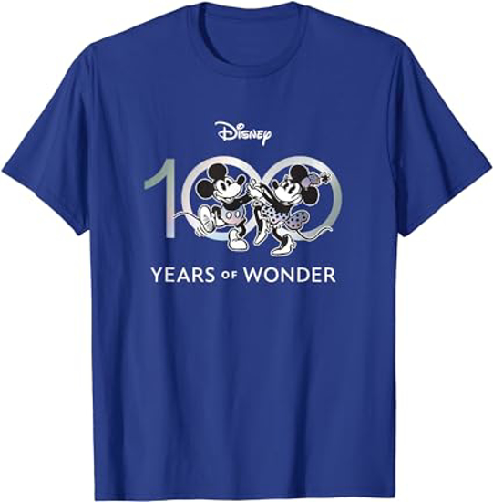 Picture of Disney 100 Years of Wonder Tee Blue Adults XL 45-48