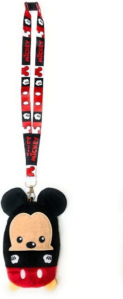Picture of Disney Mickey Mouse Deluxe Lanyard With Pouch Card Holder