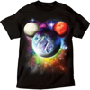 Picture of Disney Mickey Mouse Planet Kids T Shirt Black Small