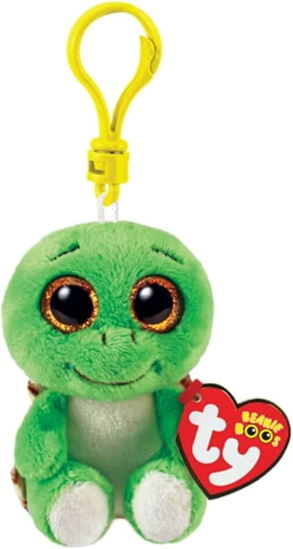 Picture of Ty Beanie Boos Turbo The Green Turtle Key Clip Plush 3 Inch