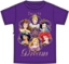 Picture of Disney Youth Girl's Princess Dare to Dream Purple T-Shirt Medium